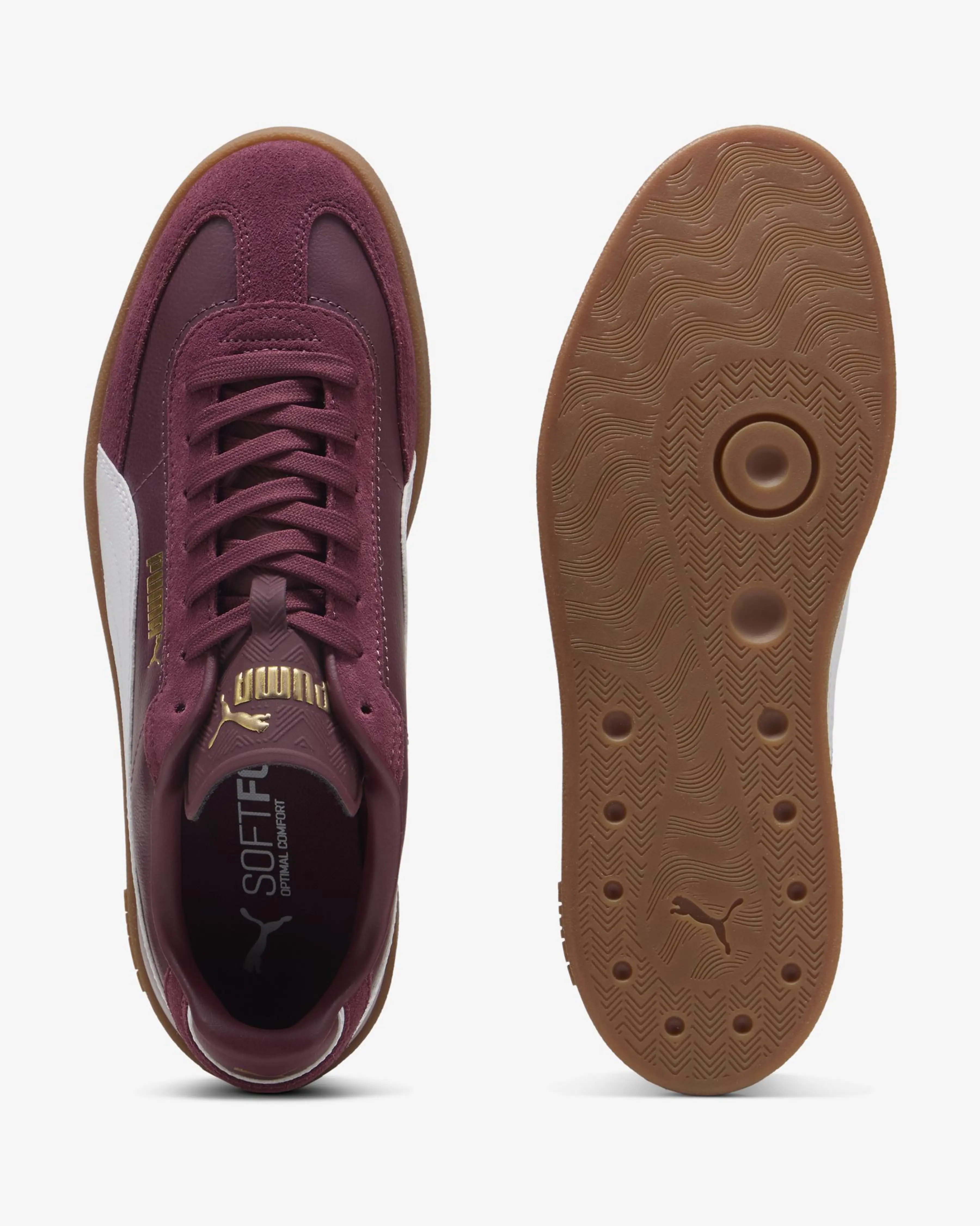 Sapatilhas CLUB II Puma Bordeaux 3