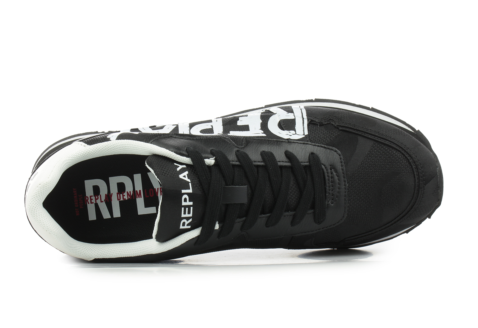 Sapatilhas ARTHUR LOGO Replay Black 3