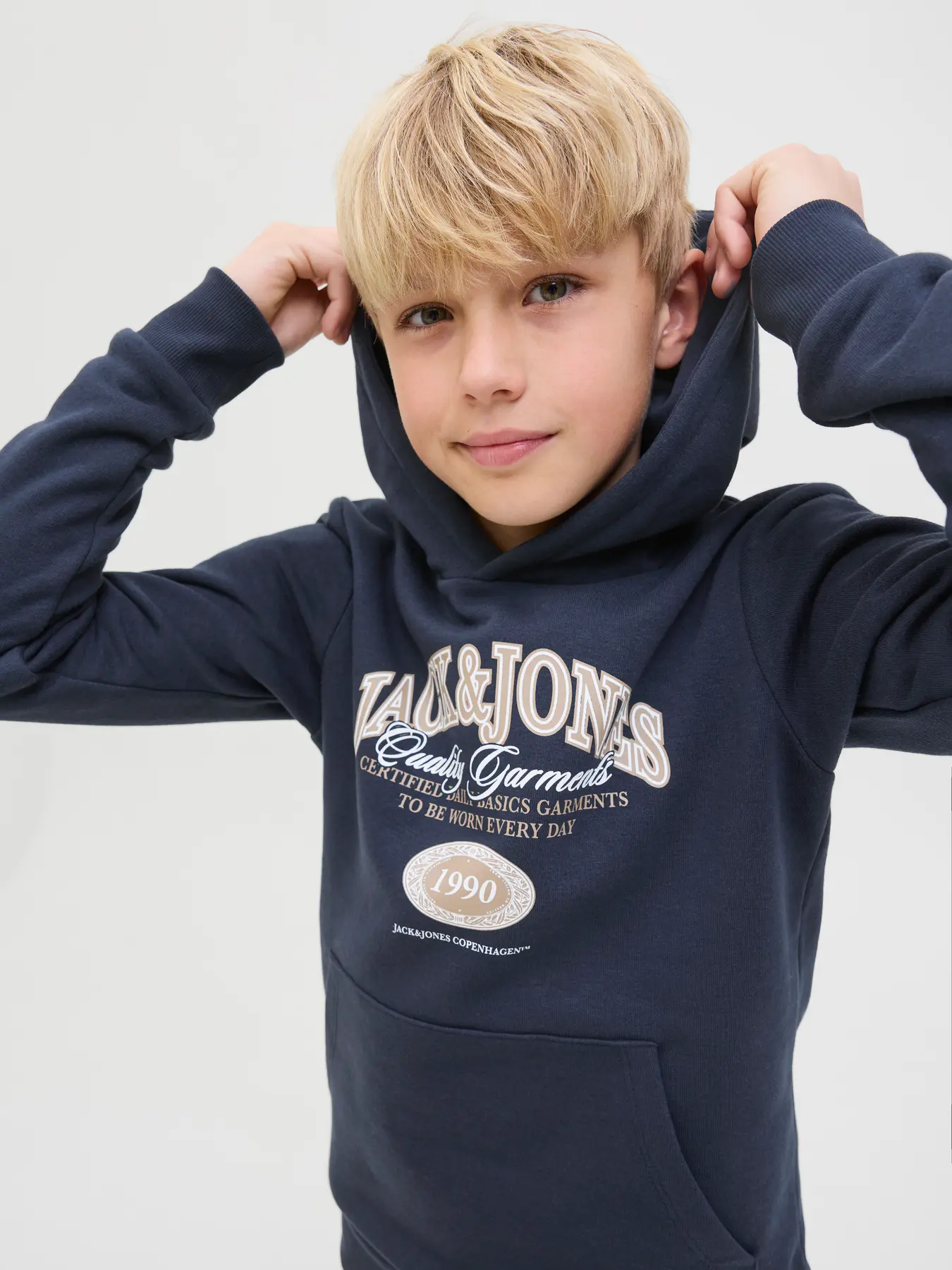 Hoodie ARI Jack&Jones Junior Sky Captain 3
