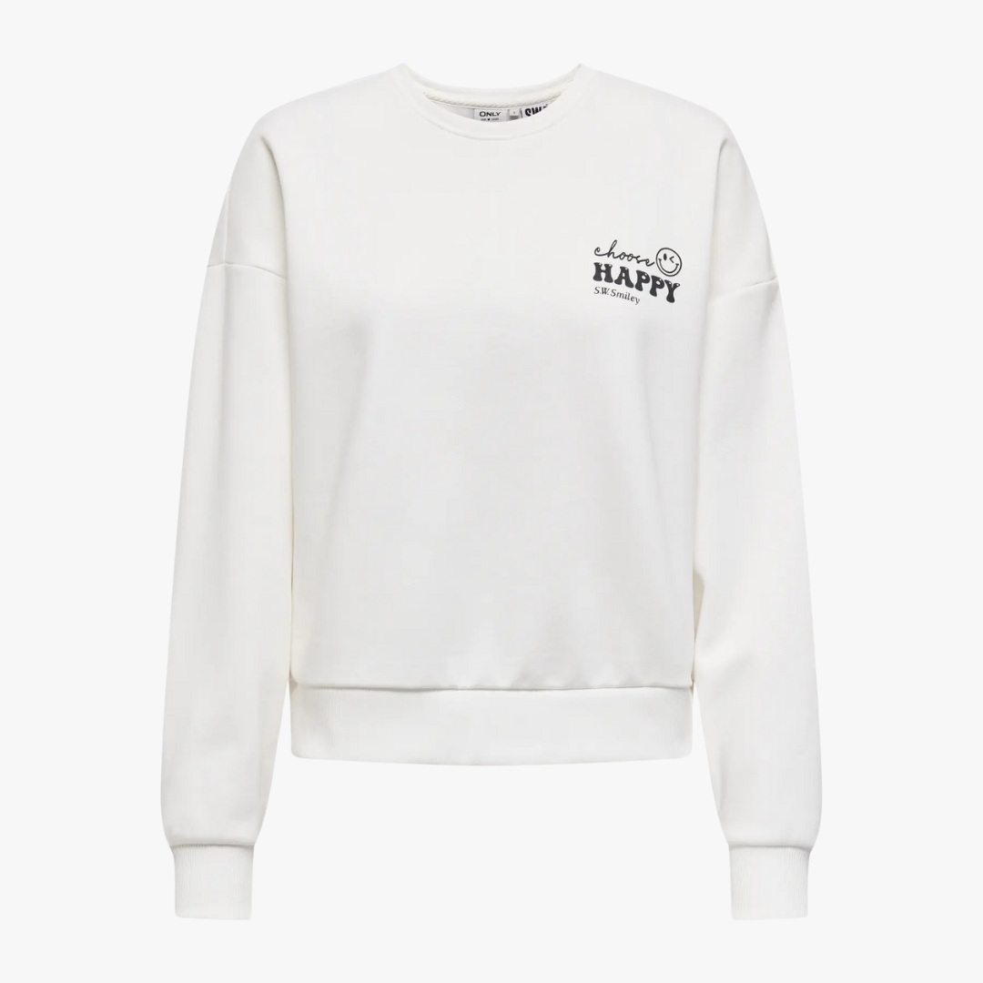 Sweat SMILEY Only White 0