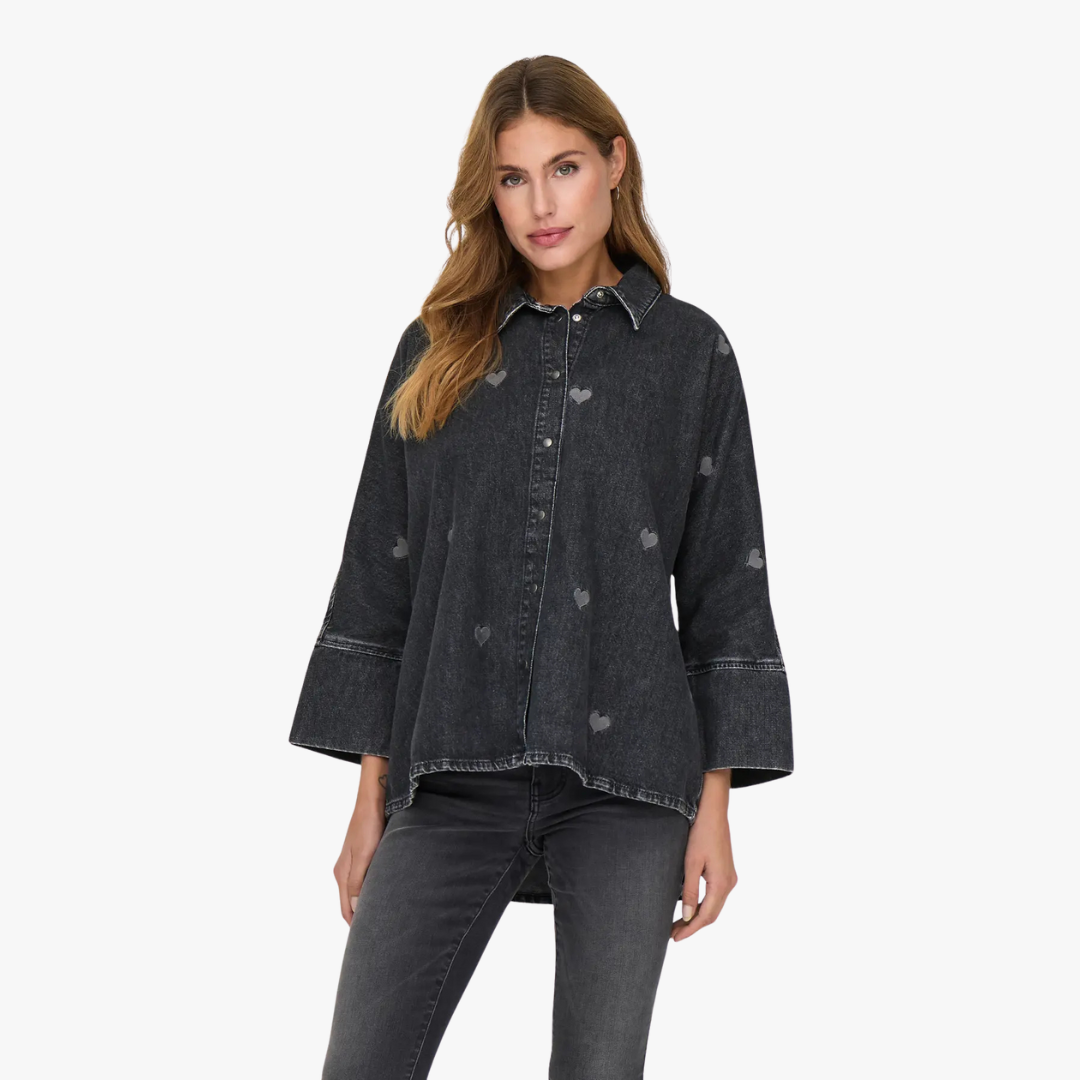 Casaco GRACE Only Washed Black 0