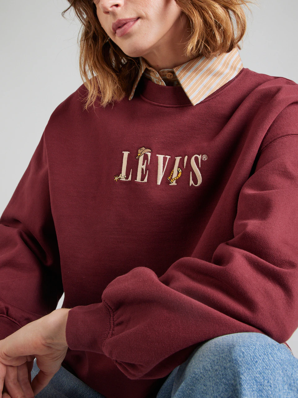 Sweat LEO Levi's Bordeaux 1