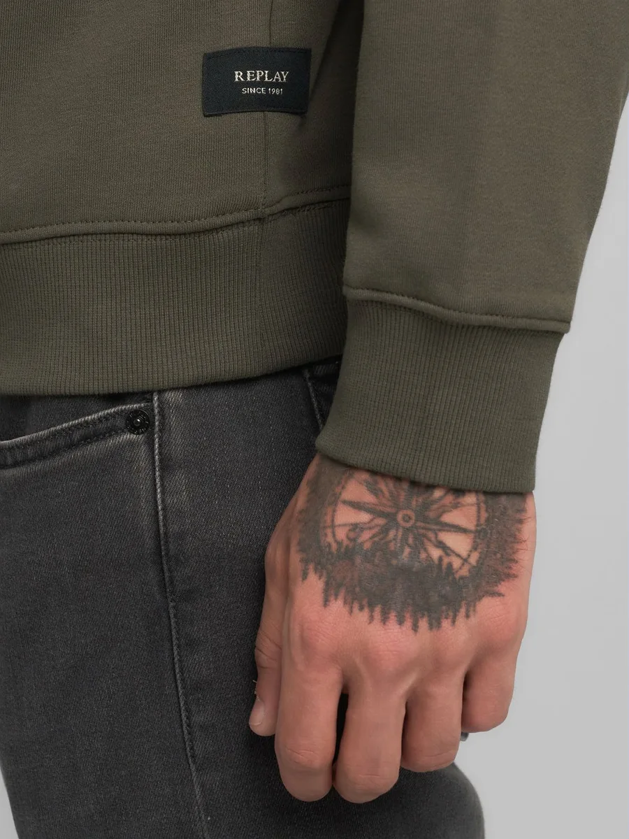 Sweat M3102 Replay Mud Green 2