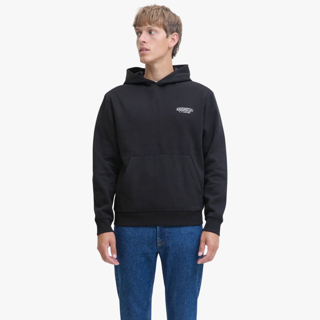 Hoodie BROCK Jack&Jones Rebel Black 0