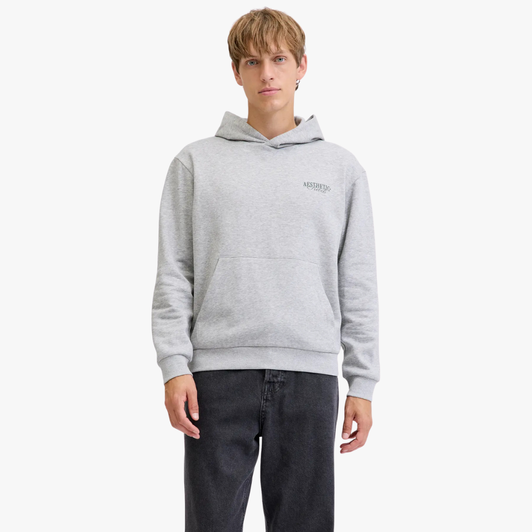 Hoodie BROCK Jack&Jones Rebel Grey Melange
