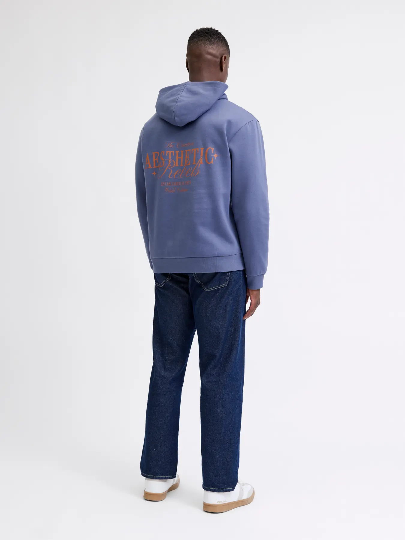 Hoodie BROCK Jack&Jones Rebel Blue 1