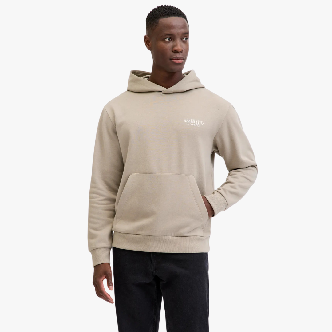 Hoodie BROCK Jack&Jones Rebel Cashew 0