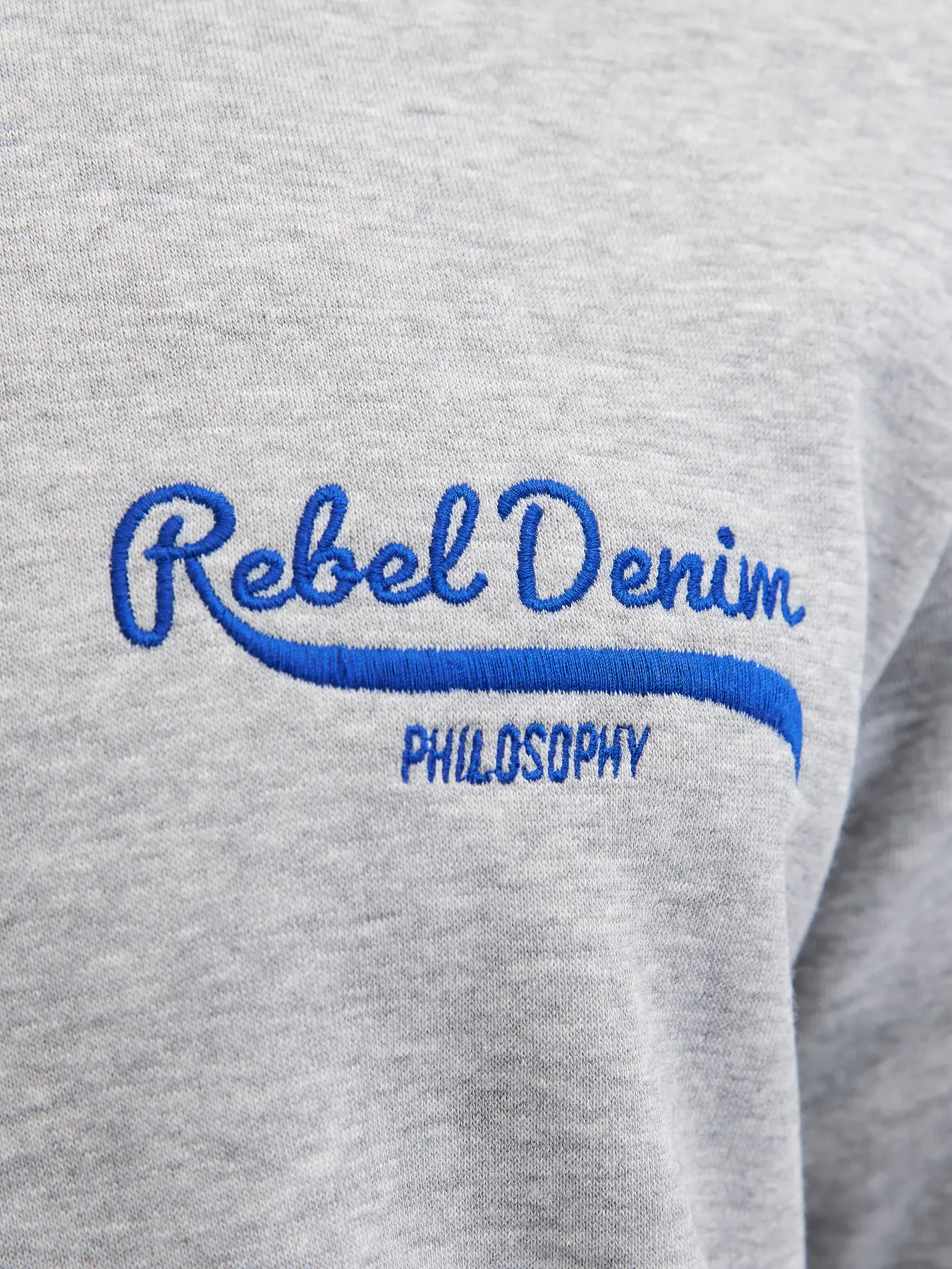 Sweat KIM Jack&jones Rebel Grey 1