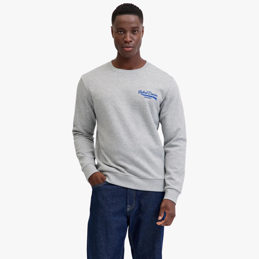 Sweat KIM Jack&jones Rebel Grey 0