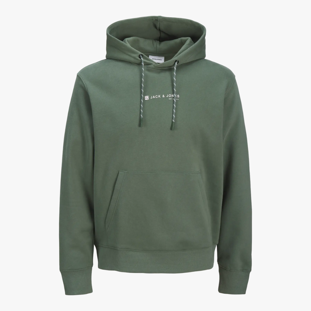 Hoodie SKI Jack&amp;Jones Verde