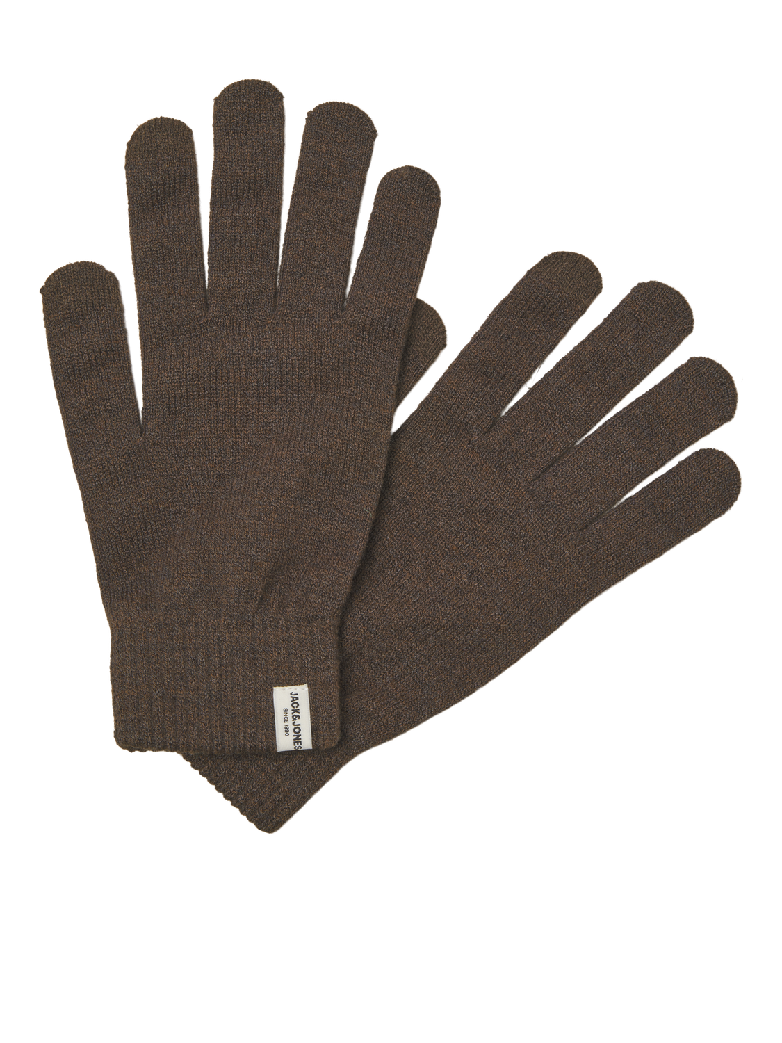 Conjunto Luvas e Gorro Jack&Jones Chocolate 1