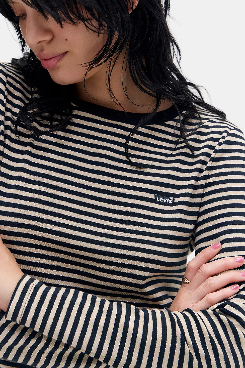 Camisola CASSIE STRIPES Levi's Black 1
