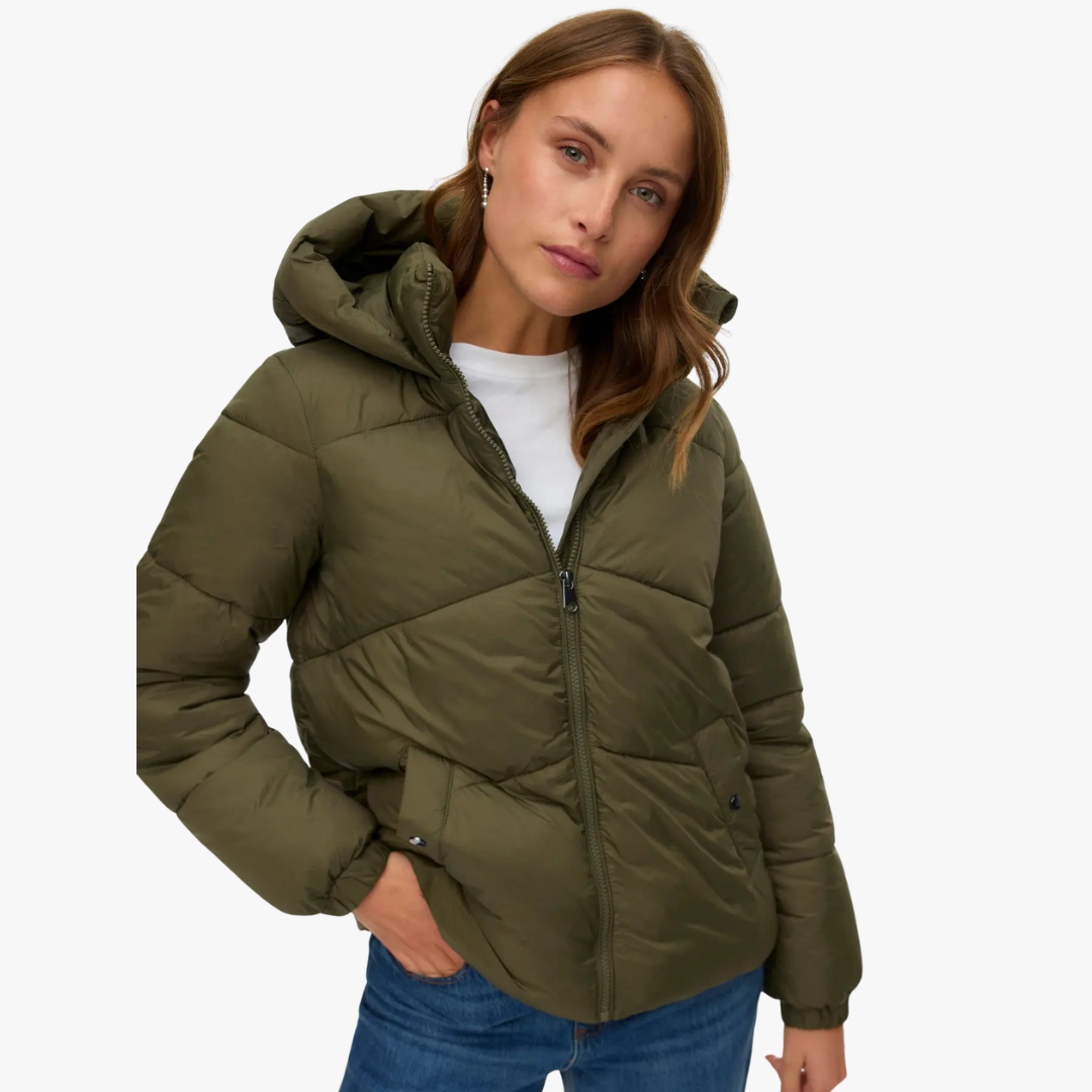 Casaco UPPSALA Vero Moda Green Leaf