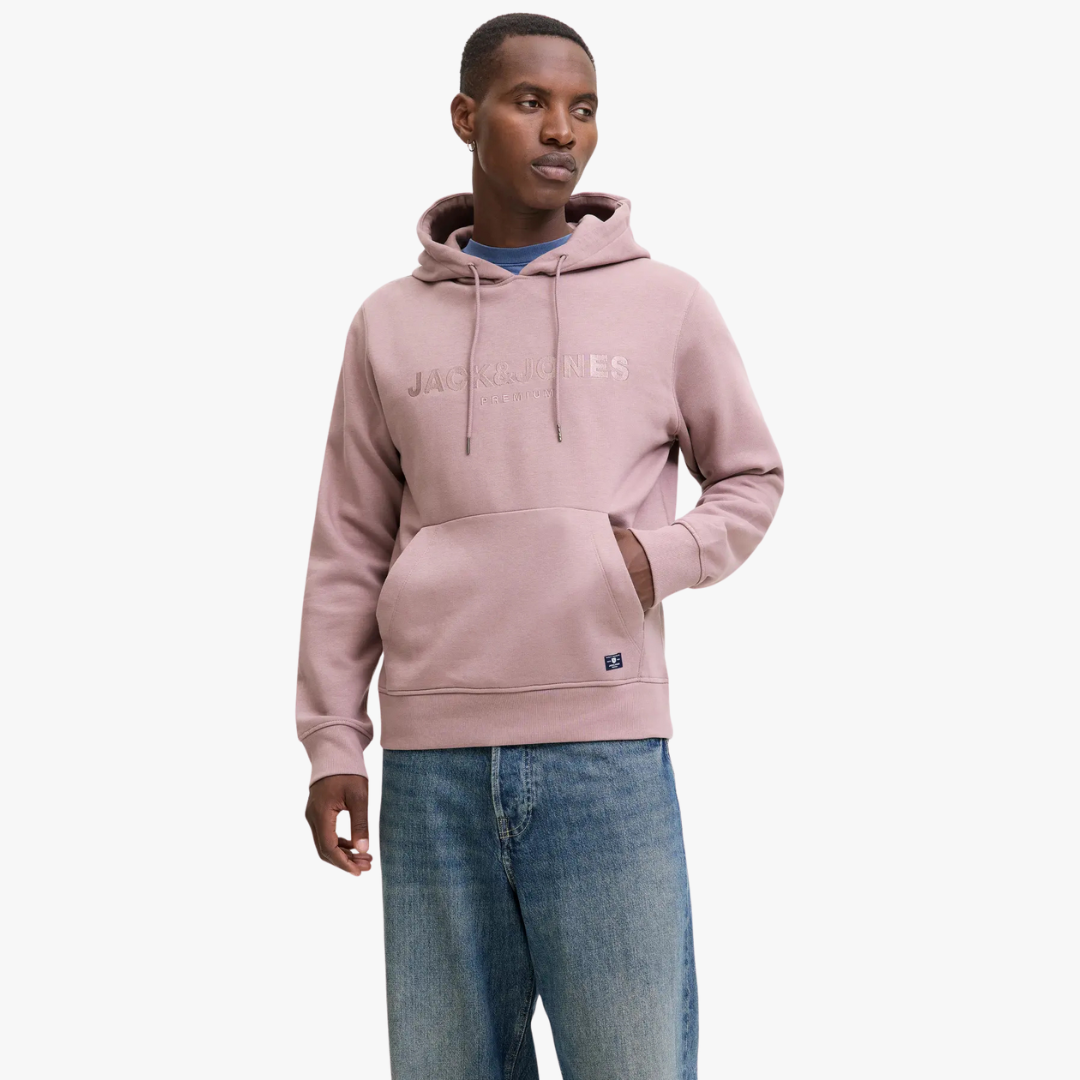 Hoodie LOYAL Jack&Jones Twilight Mauve 0