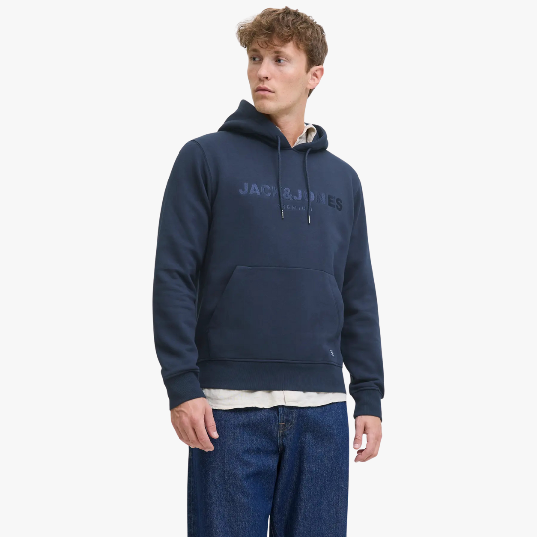 Hoodie LOYAL Jack&Jones Navy Blazer