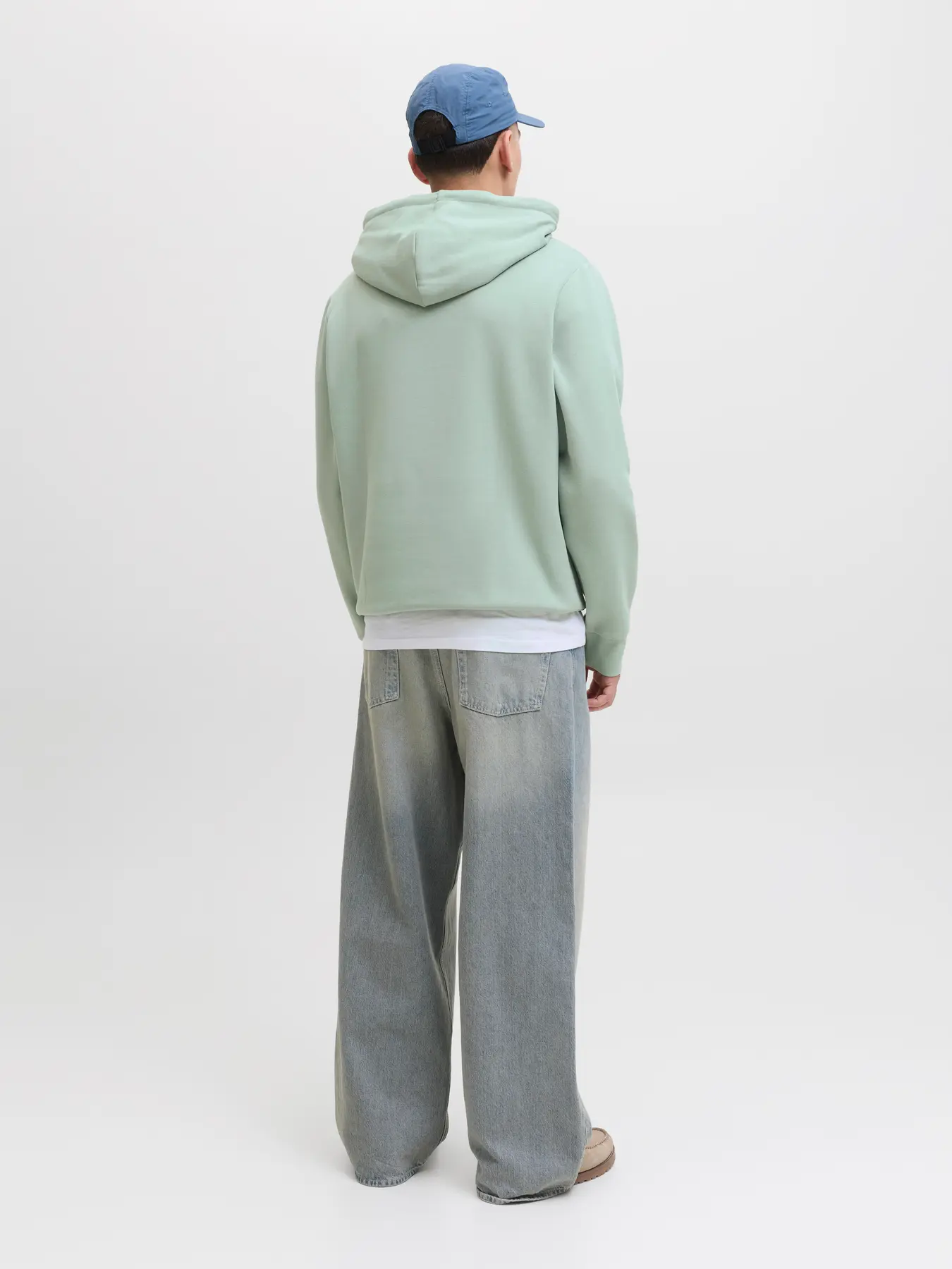 Hoodie HAYATO Jack&Jones Iceberg Green 1