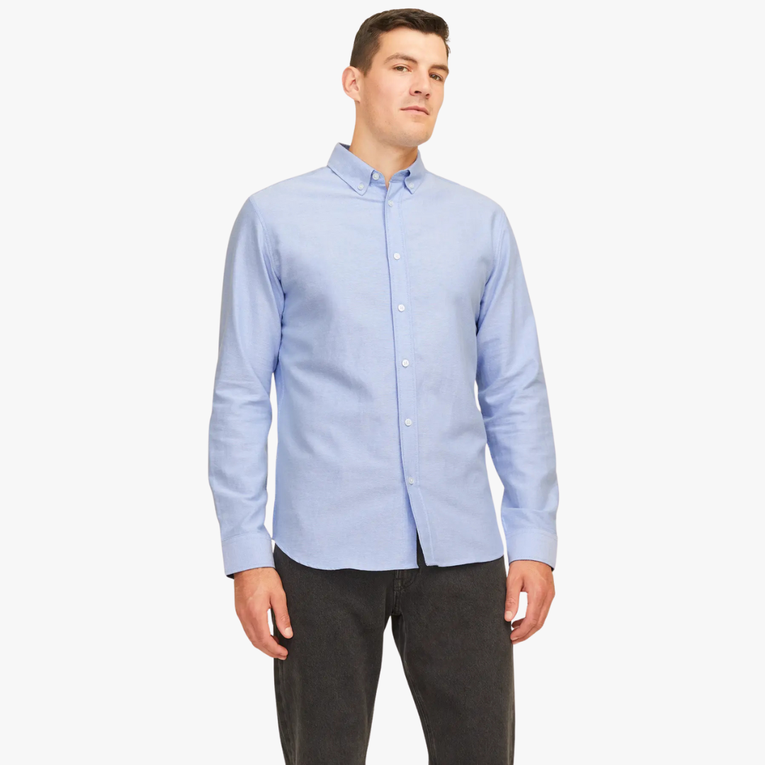 Camisa OSCAR Jack&Jones Rebel Cashmere Blue 0