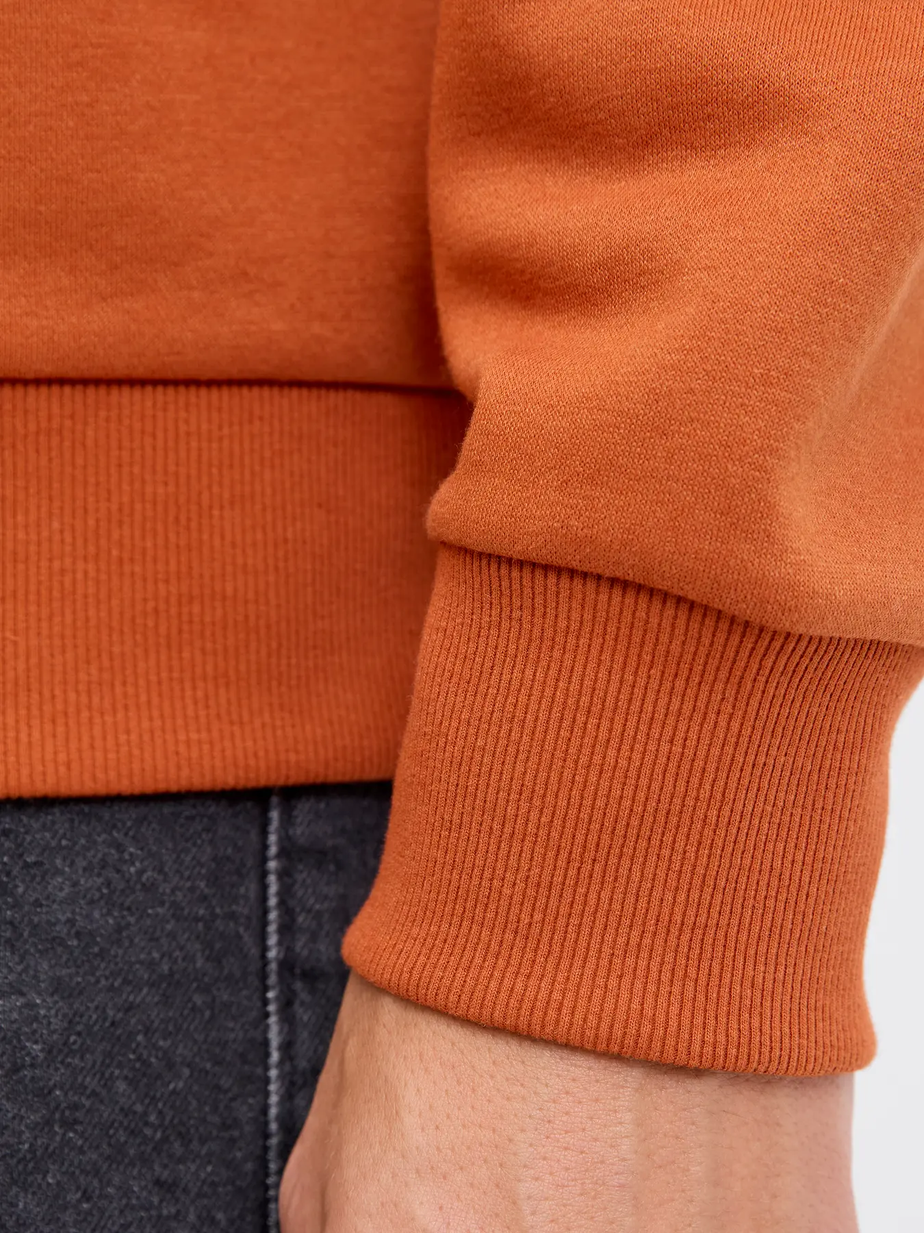 Hoodie BLUE Jack&Jones Rebel Bombay Brown 3