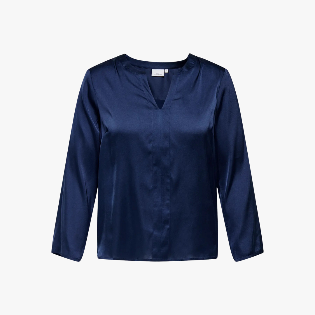 Blusa BRYNJA Only Carmakoma Naval Academy 0