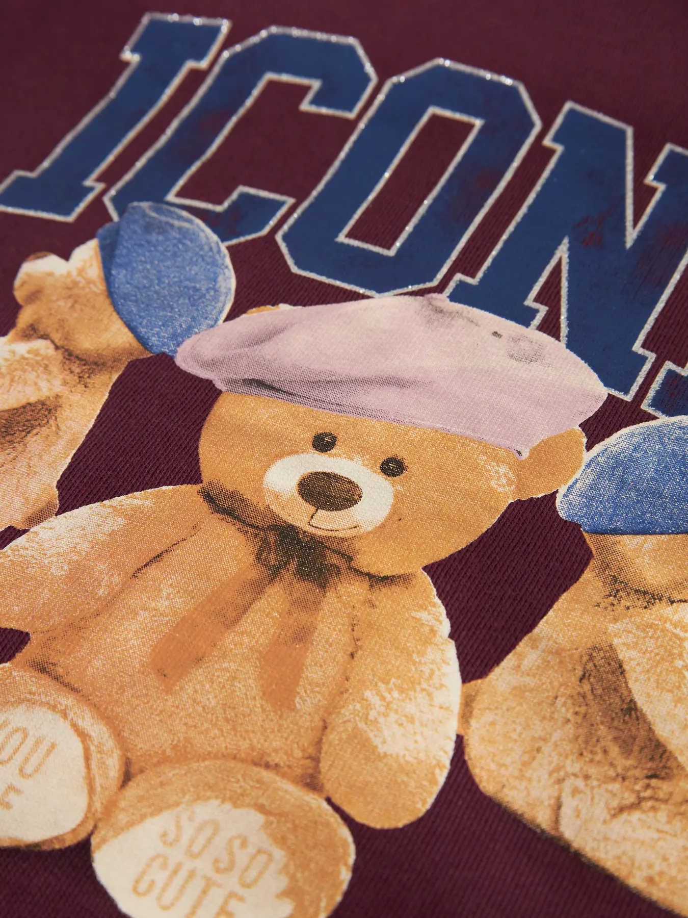 Hoodie FRYCCA Name It Burgundy 2