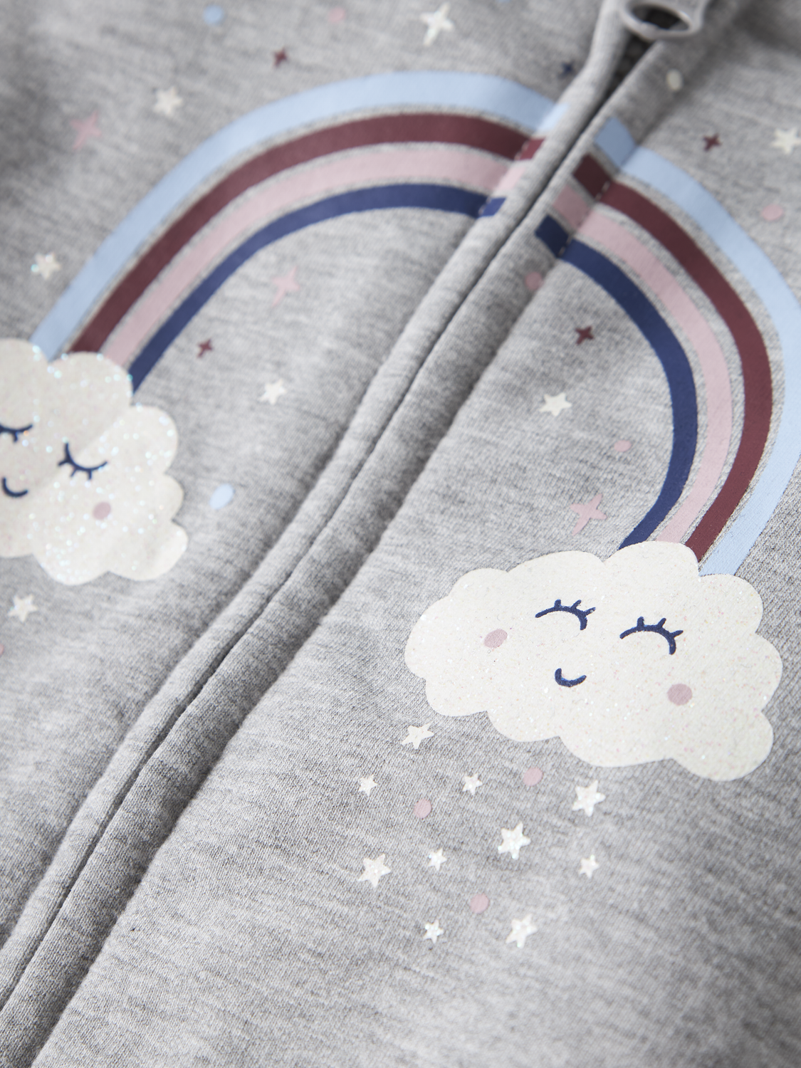 Hoodie VOLTANA Name It Grey Melange 2