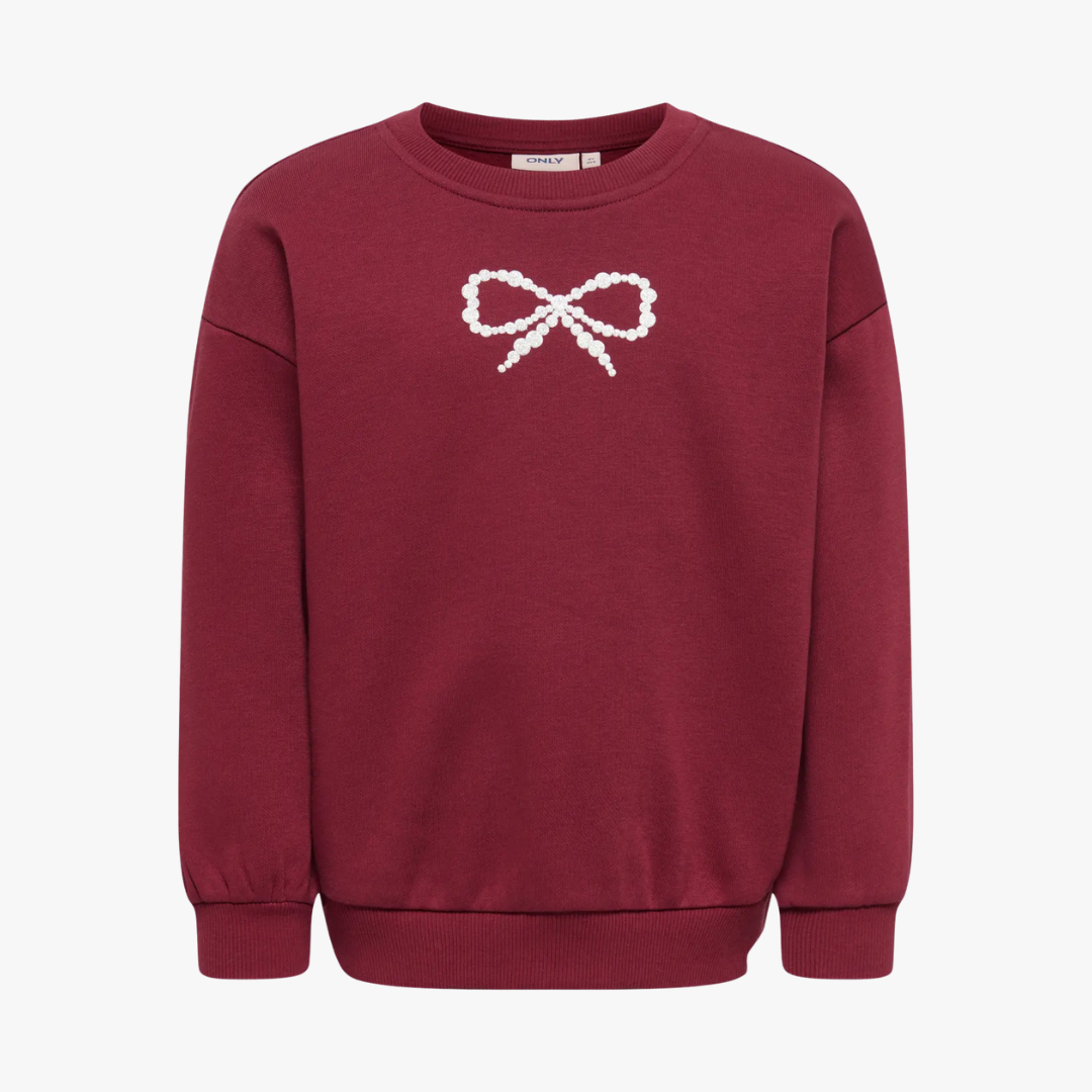 Sweatshirt KATE Only Kids Cabernet 0
