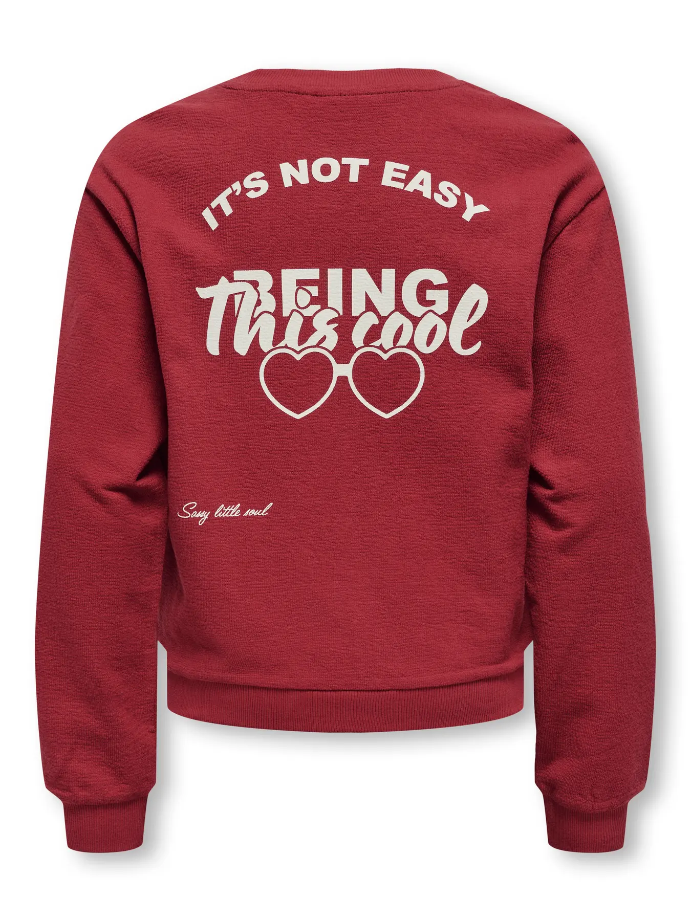 Sweatshirt TINA Only Kids Karanda Red 1