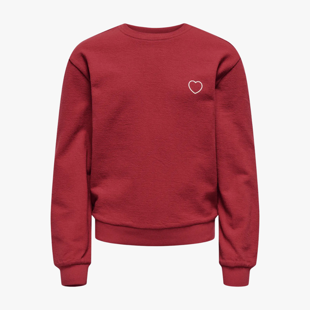 Sweatshirt TINA Only Kids Karanda Red 0