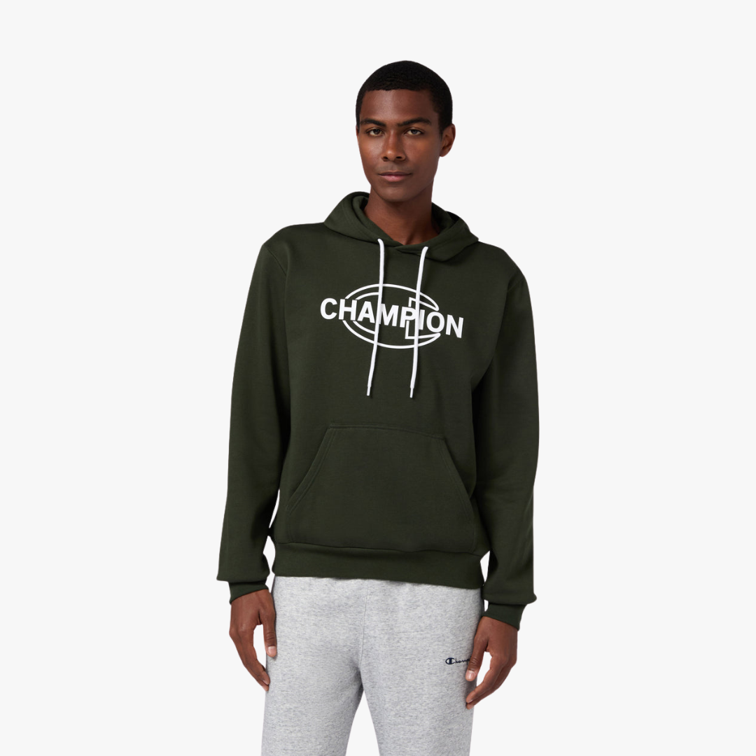 Hoodie 221647 Champion Military Green 0
