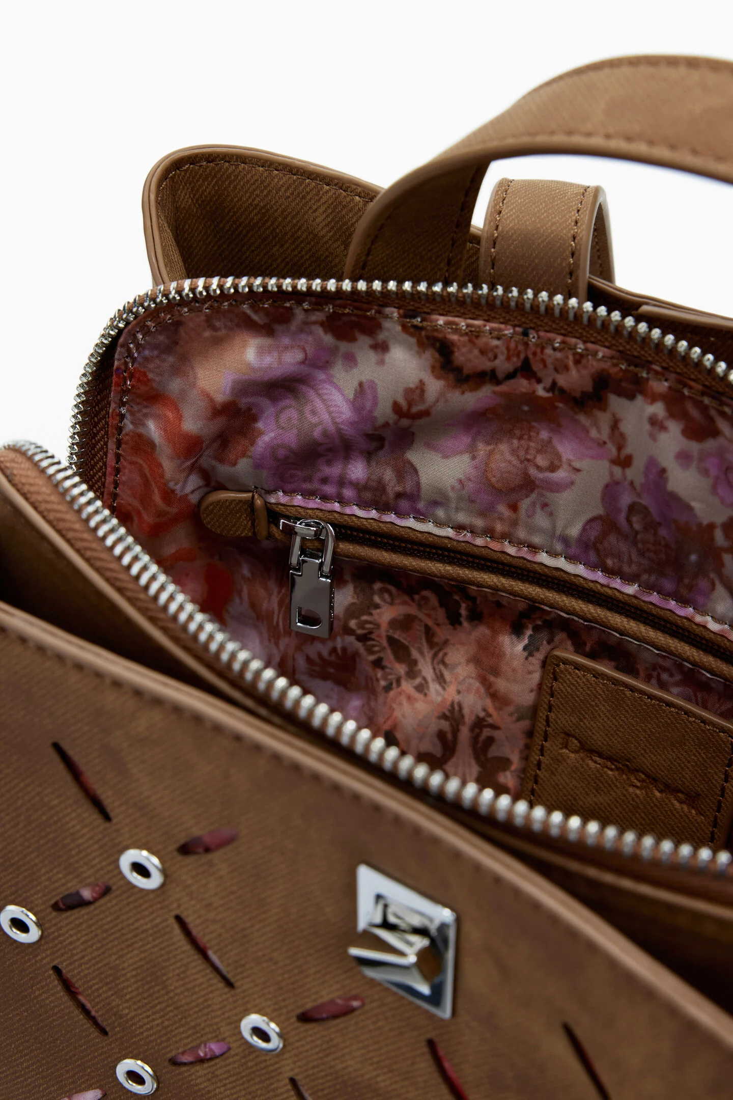 Mochila YANKEE METAL Desigual Camel 3