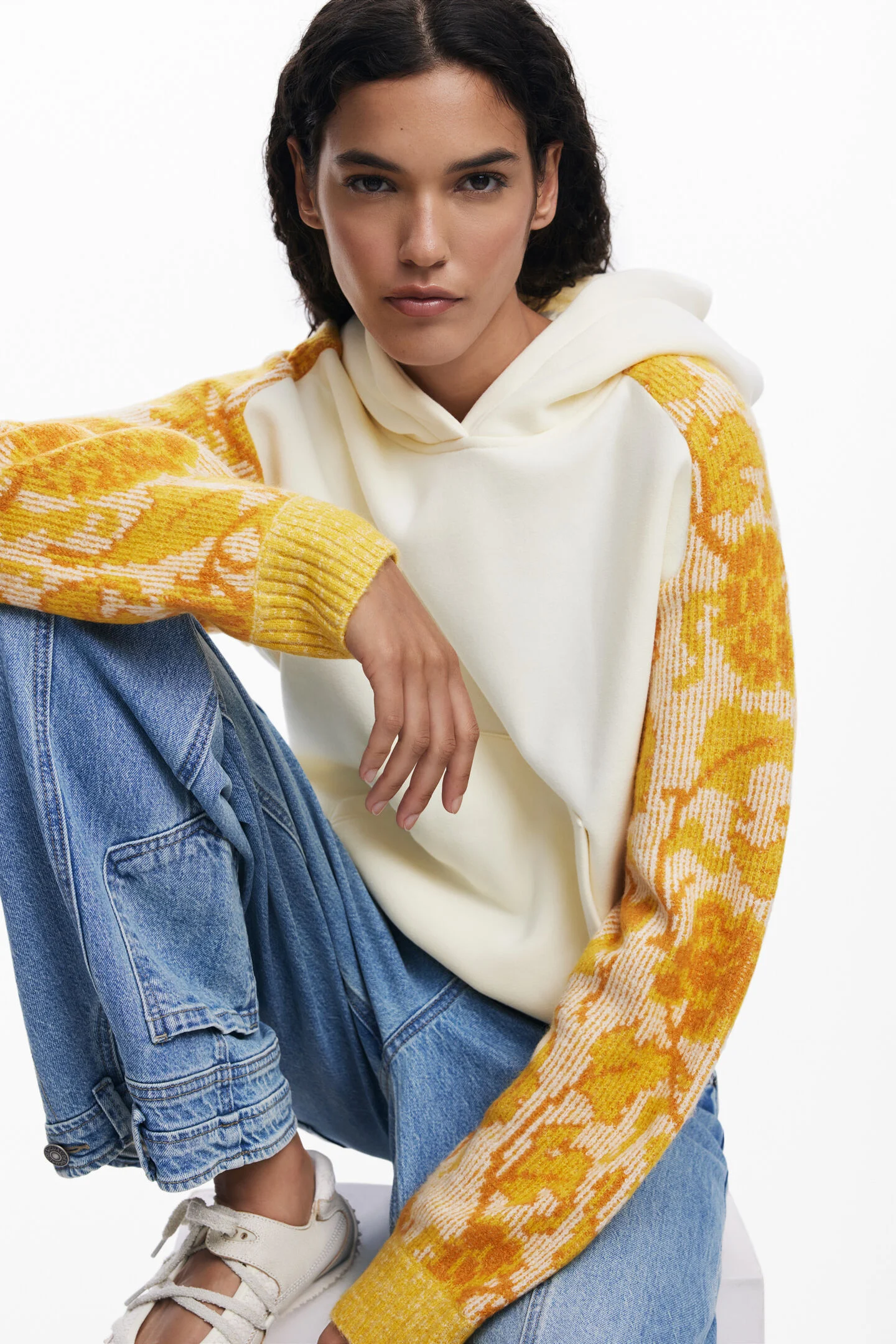 Sweat MANI Desigual White 1