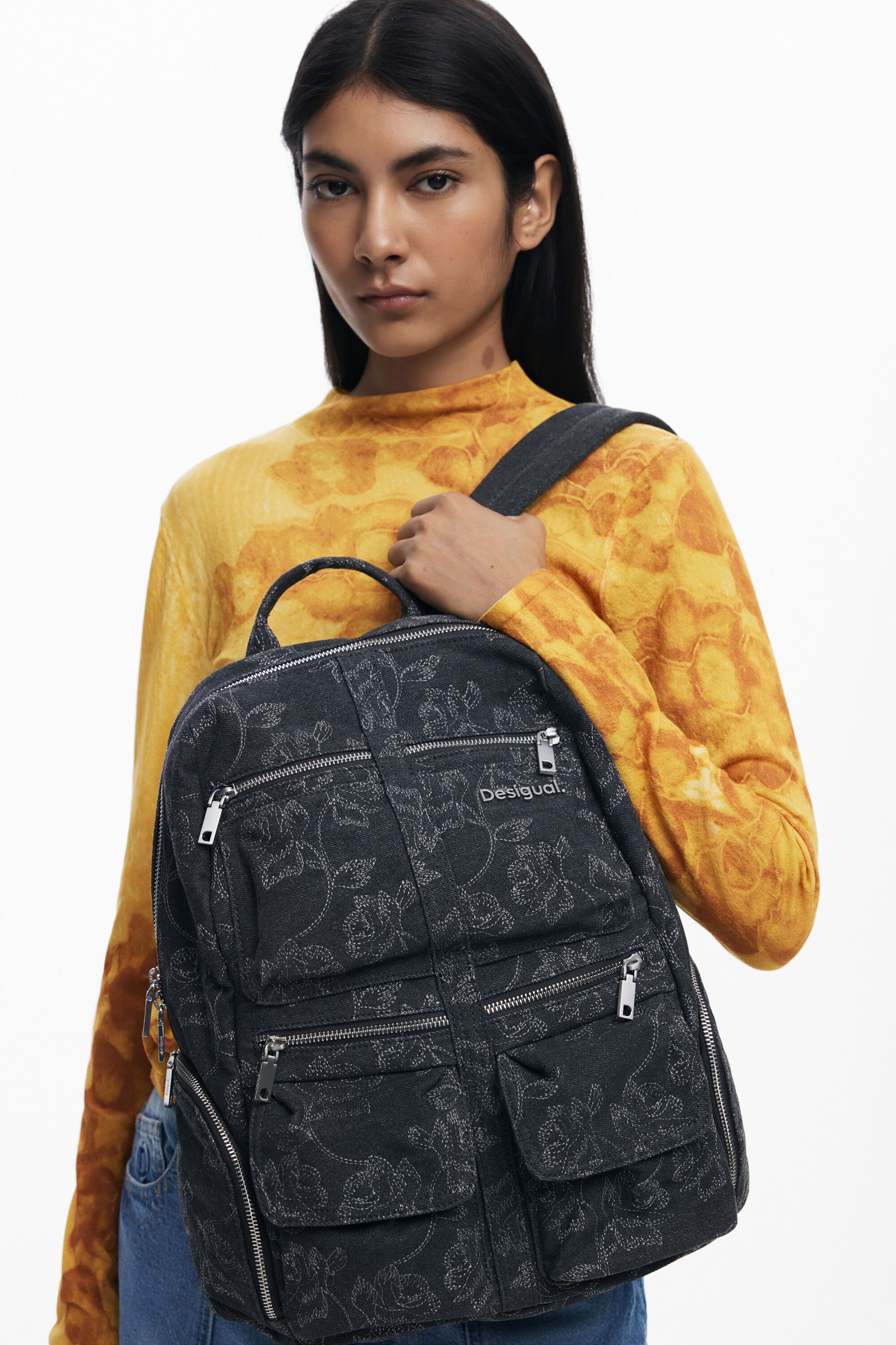 Mochila WHISKEY Desigual Black 2