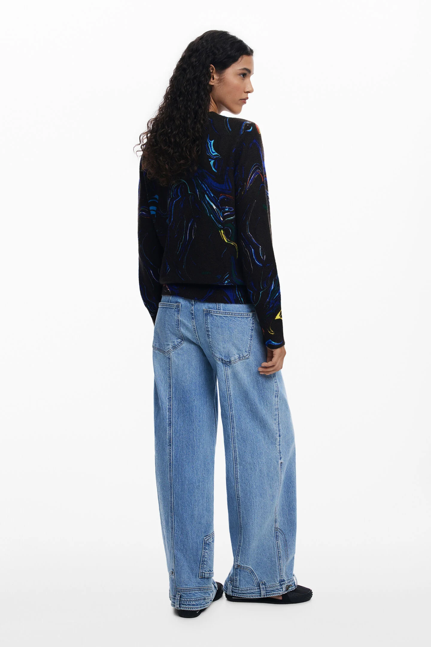 Sweat BUTTERFLY Desigual Black 2