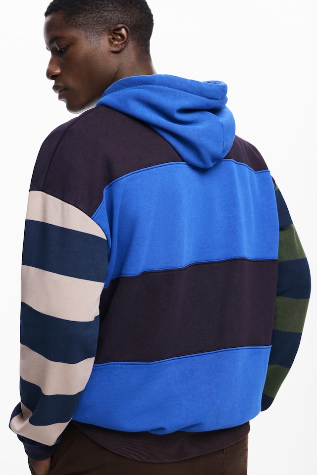 Sweat STRIPES Desigual Blue 1