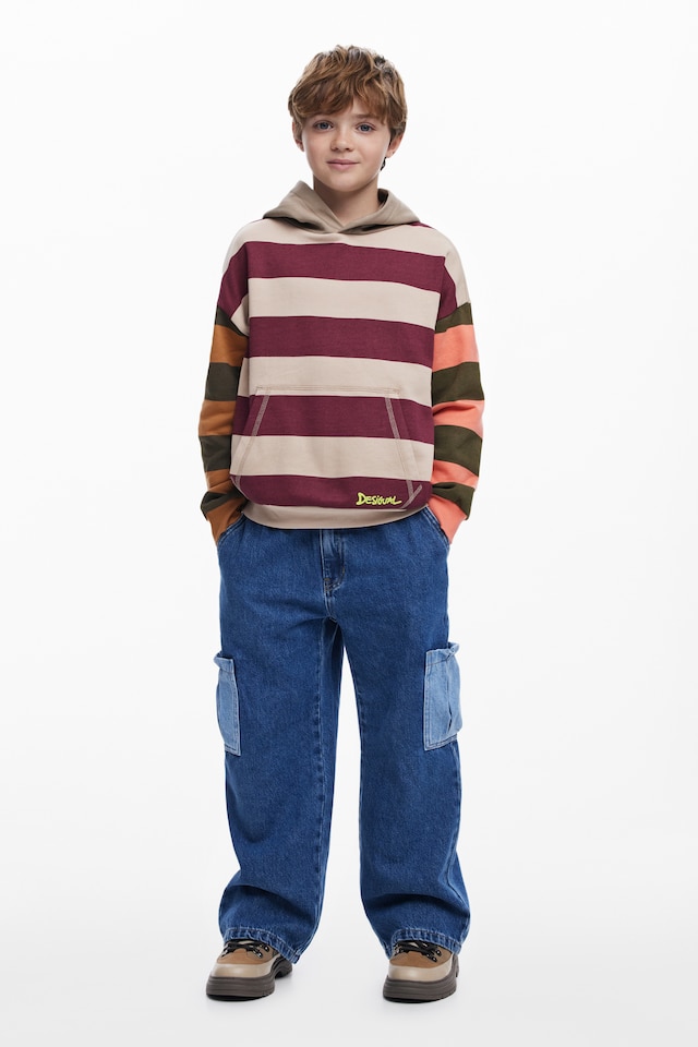 Hoodie LOGAN Desigual Red 1