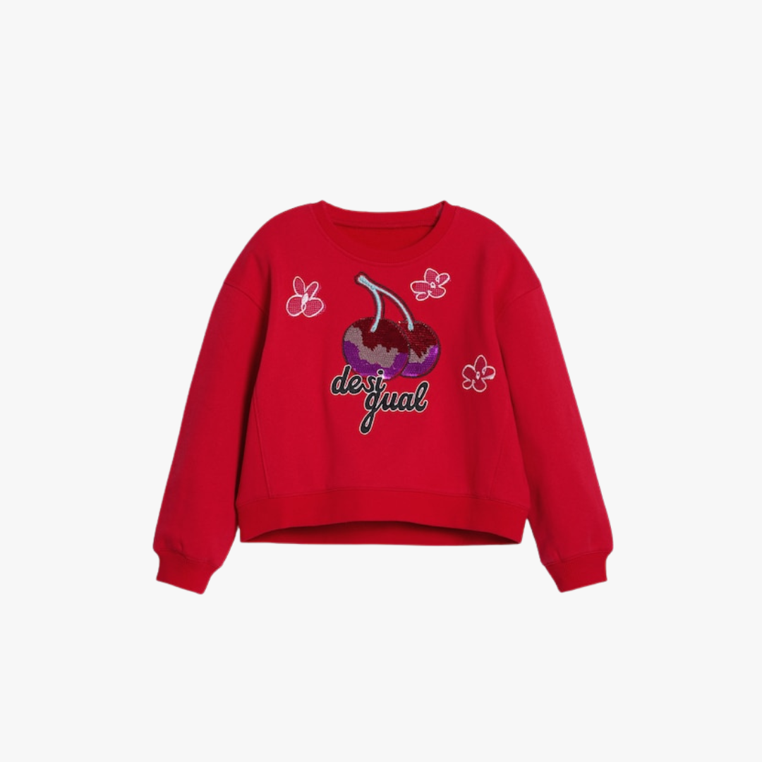 Sweatshirt CHERRIES Desigual Red 0