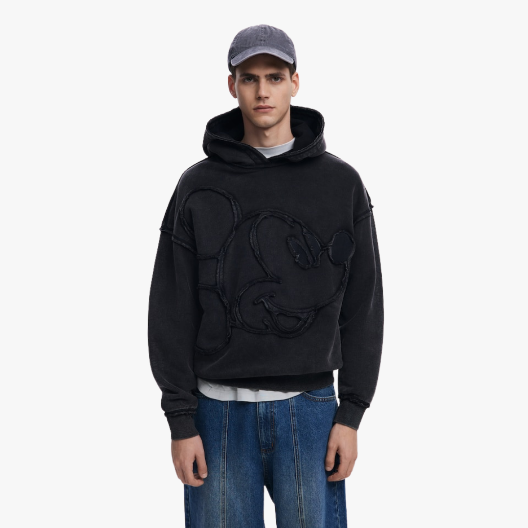 Hoodie ORLANDO Desigual Black 0