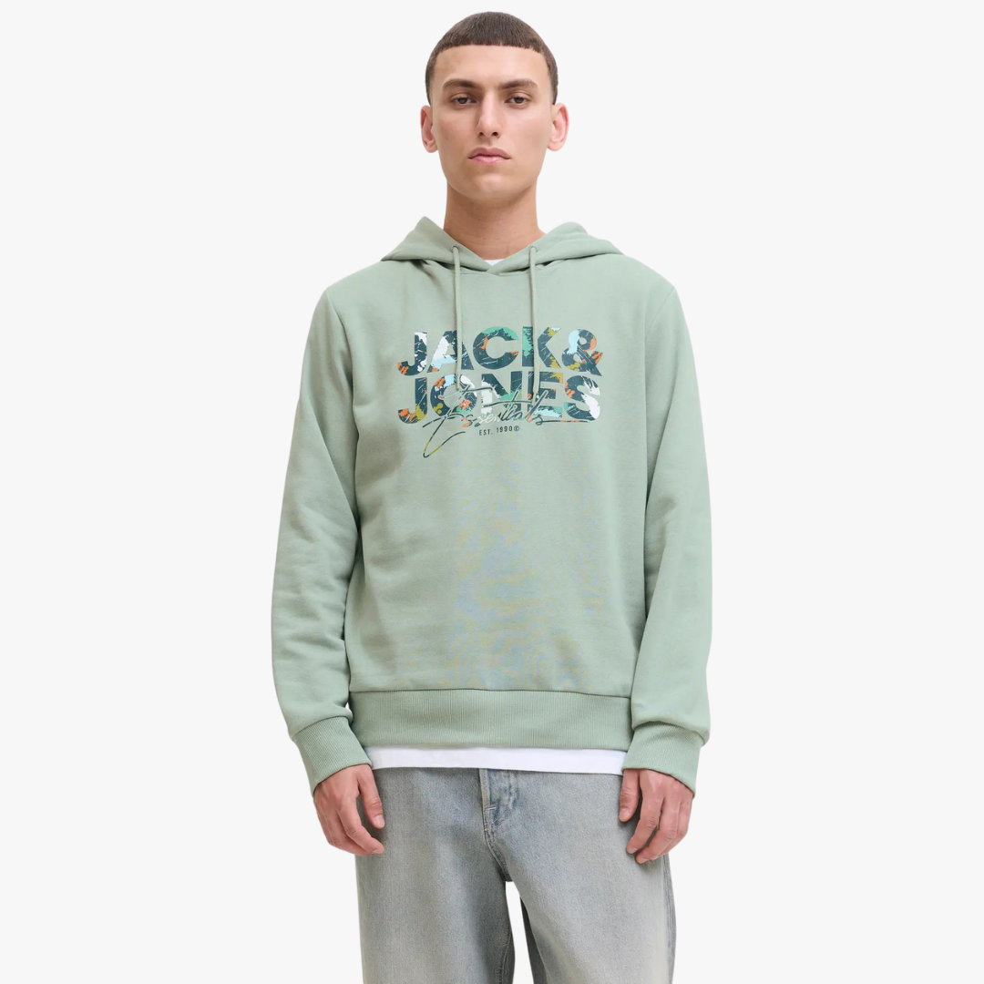 Hoodie GEPLAS Jack&Jones Iceberg Green 0