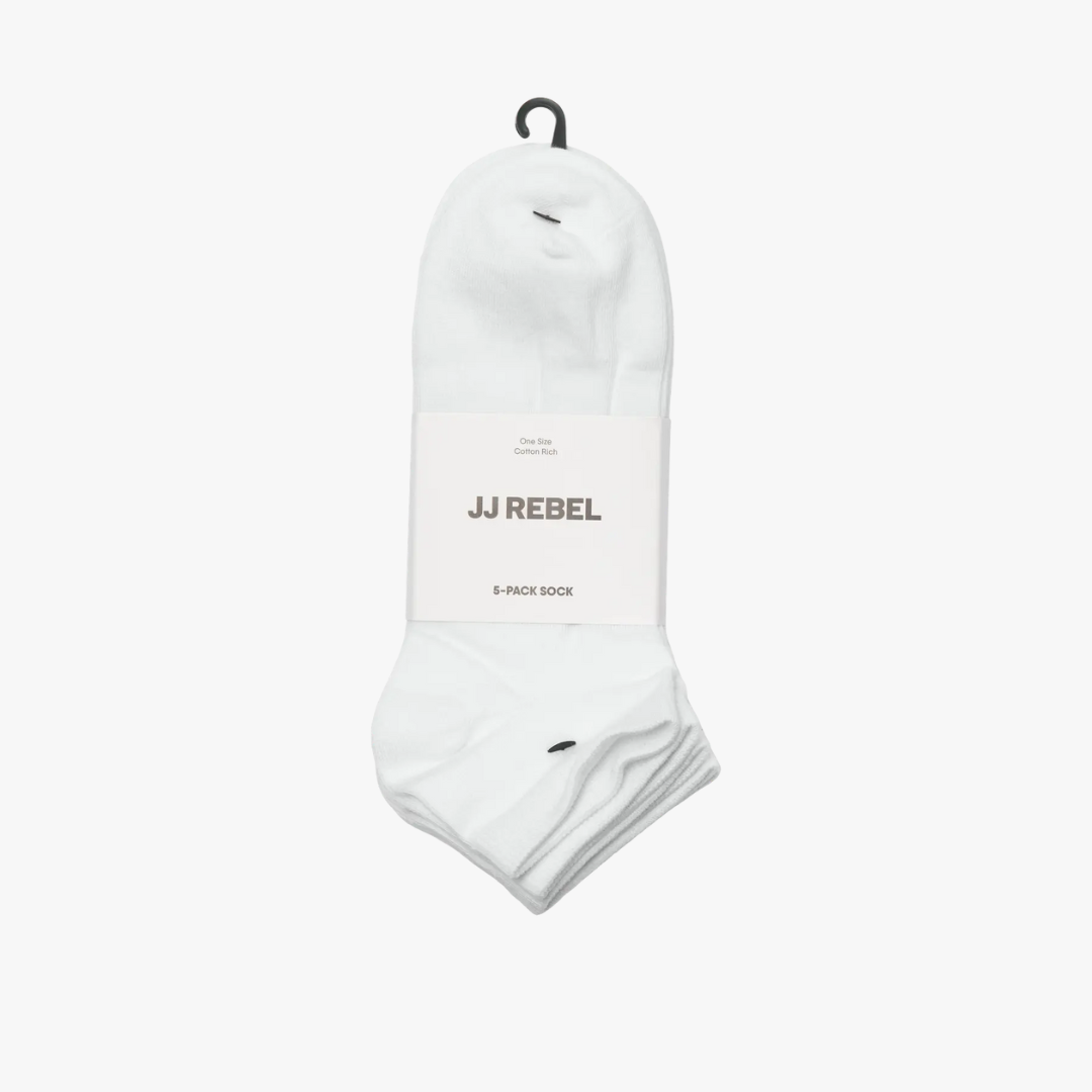 Pack de Meias SHORT Jack&Jones Rebel White