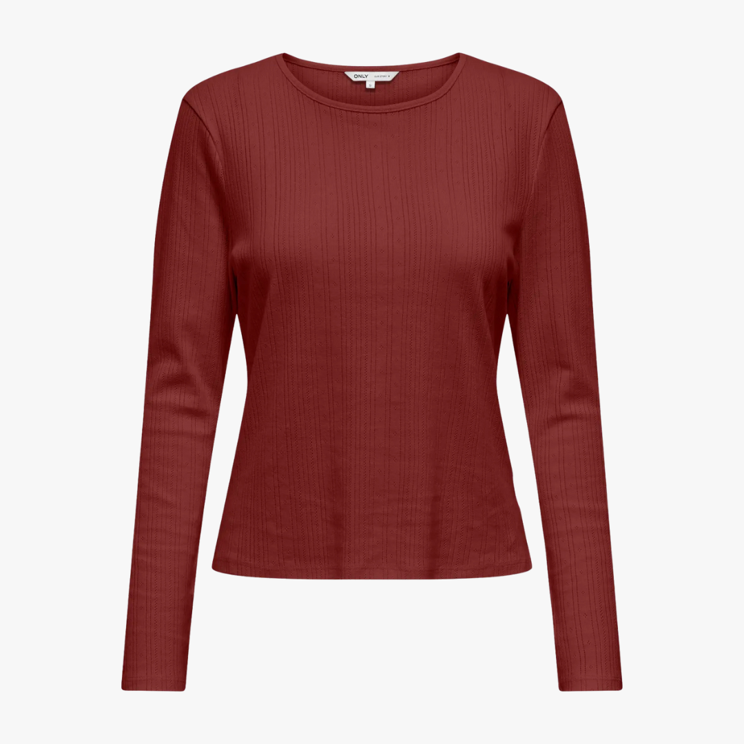 Malha BREMEN Only Madder Brown