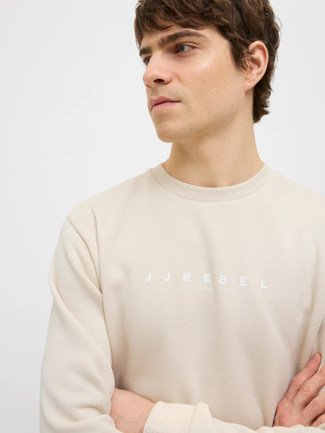 Sweat BROCKY Jack&Jones Rebel Moonbeam 1