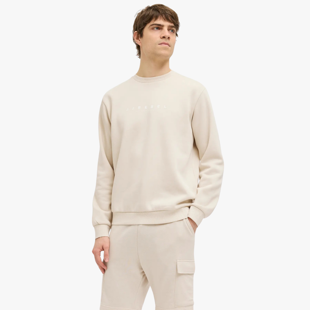 Sweat BROCKY Jack&Jones Rebel Moonbeam