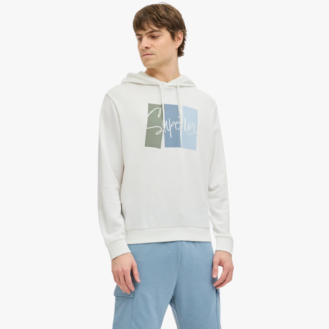 Hoodie NOAH Jack&Jones Rebel Cloud Dancer