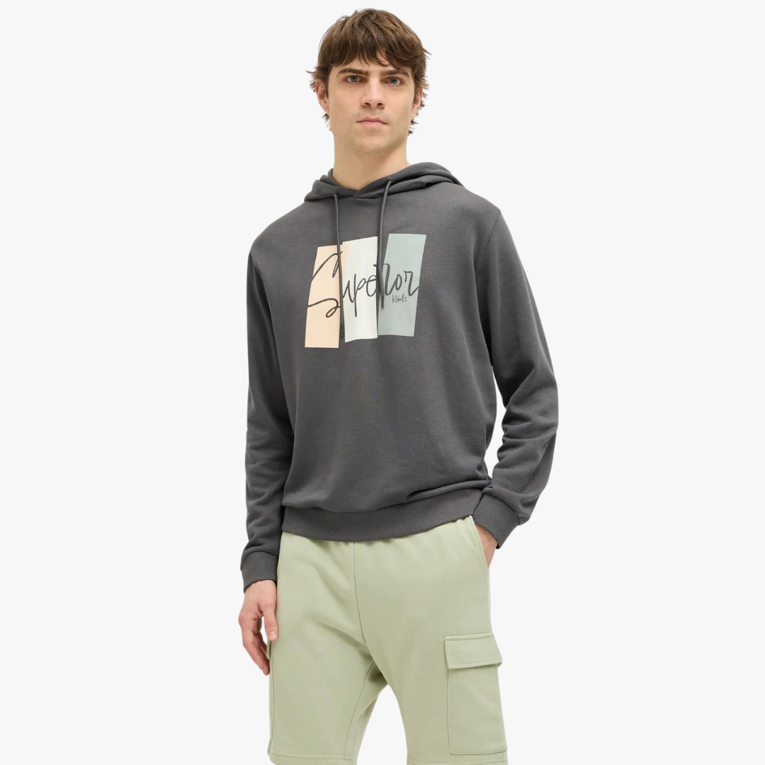 Hoodie NOAH Jack&Jones Rebel Castlerock