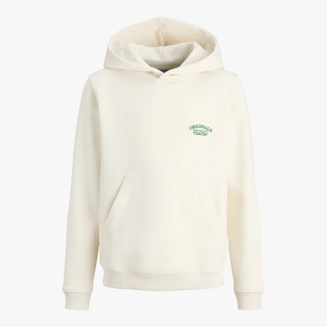 Hoodie GREENE Jack&Jones Mini Antique White