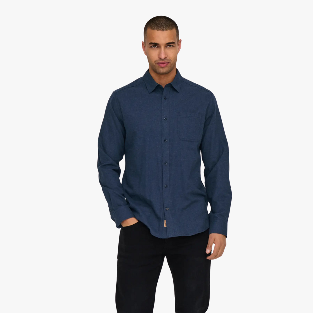 Camisa ROAD Only&Sons Navy Blazer 0