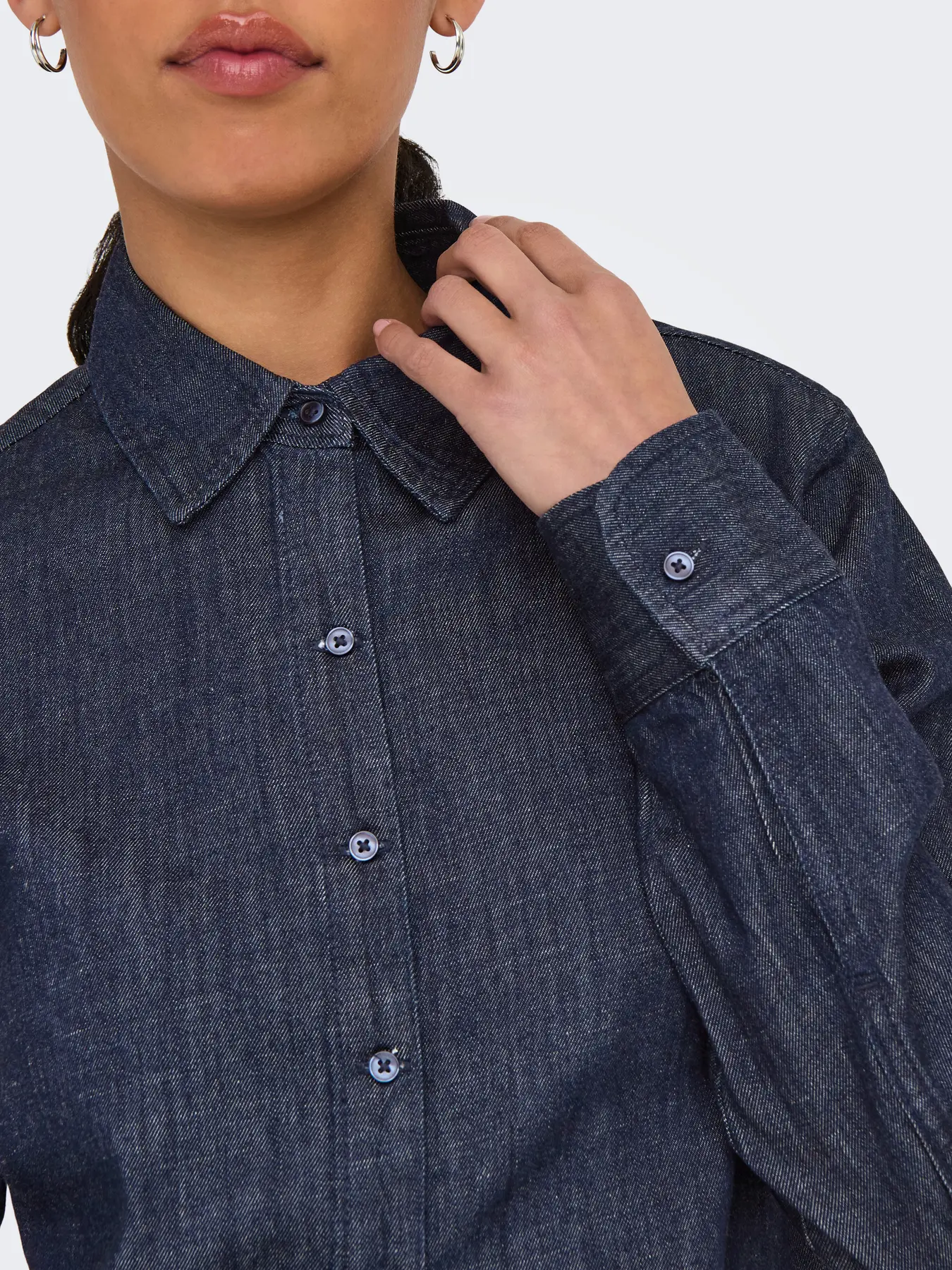 Camisa RUBY Only Dark Blue Denim 1