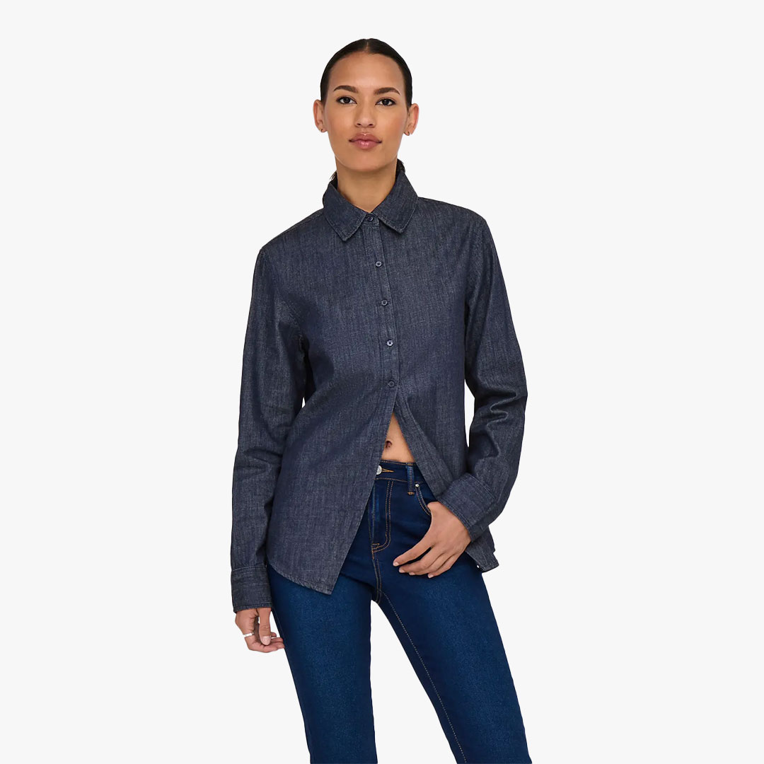Camisa RUBY Only Dark Blue Denim 0