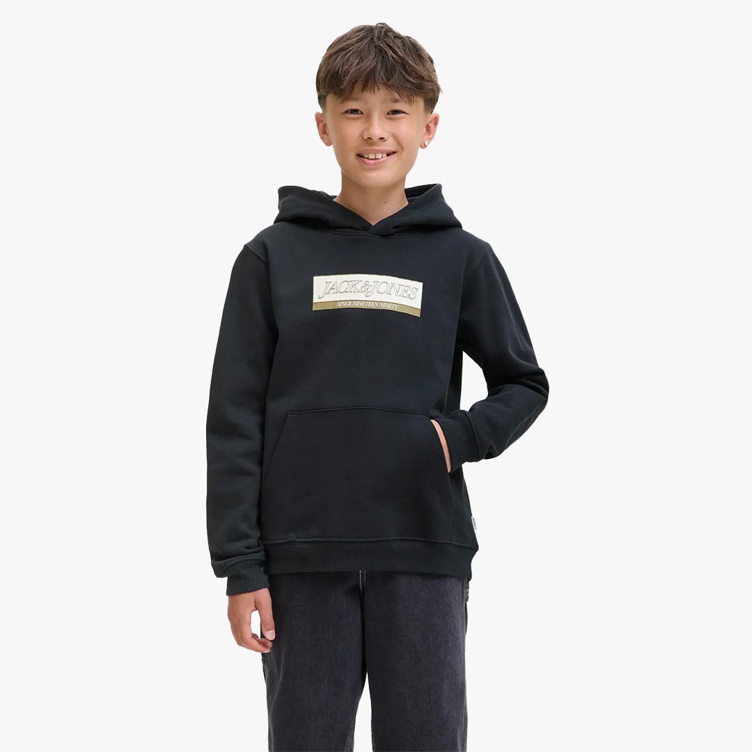 Hoodie INWOOD Jack&Jones Junior Black 0