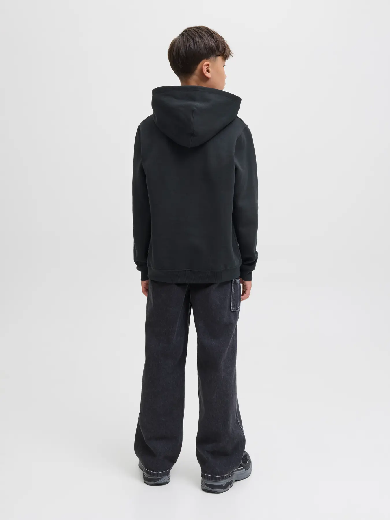 Hoodie INWOOD Jack&Jones Junior Black 3